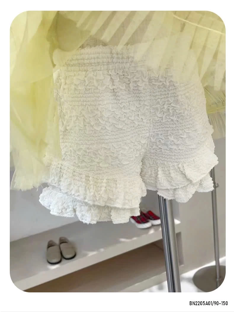 ÁO 2 DÂY VOAN MIX SHORT REN