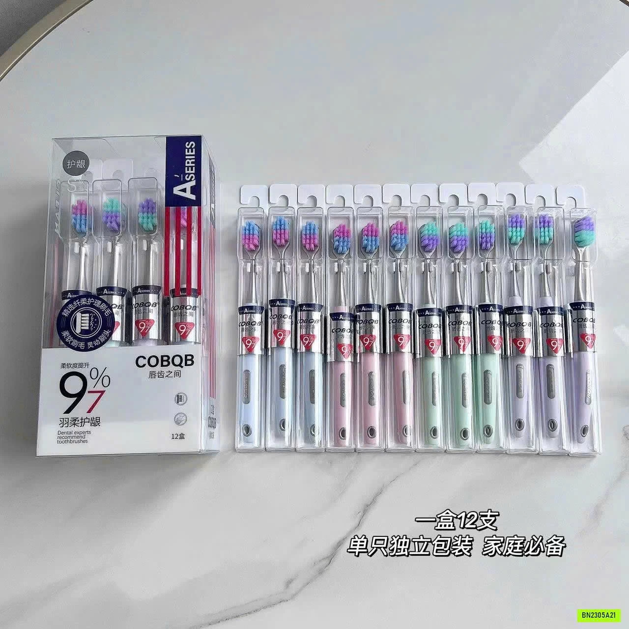 HỘP 12 BÀN CHẢI XHASON XUẤT MỸ