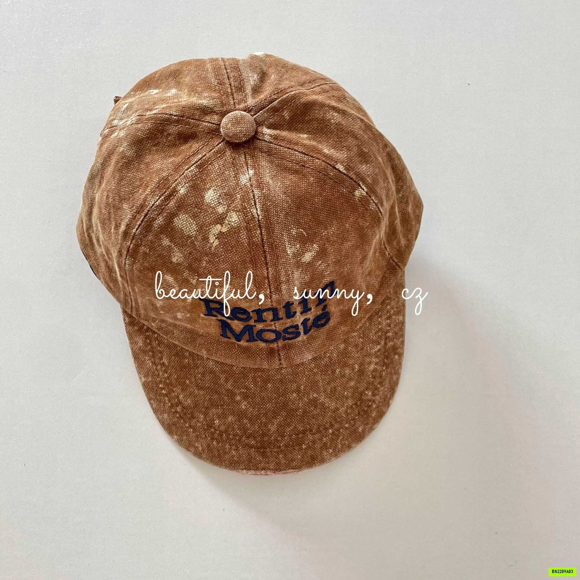 MŨ KẾT LOANG THÊU CHỮ