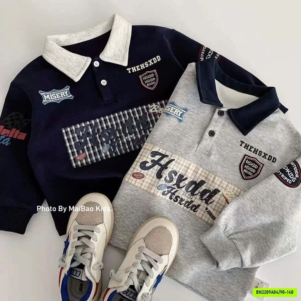 POLO THÊU CHỮ NGỰC CÁ TÍNH