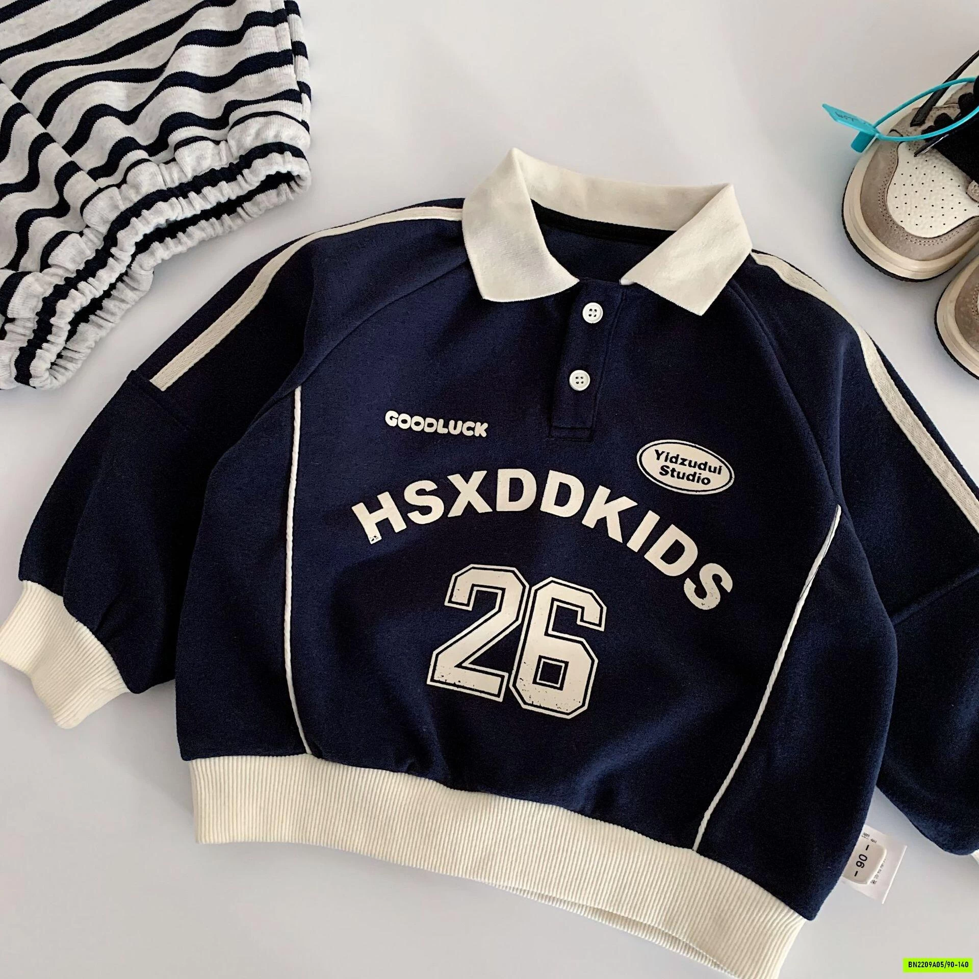 POLO SỐ 26 PHỐI MÀU CỔ