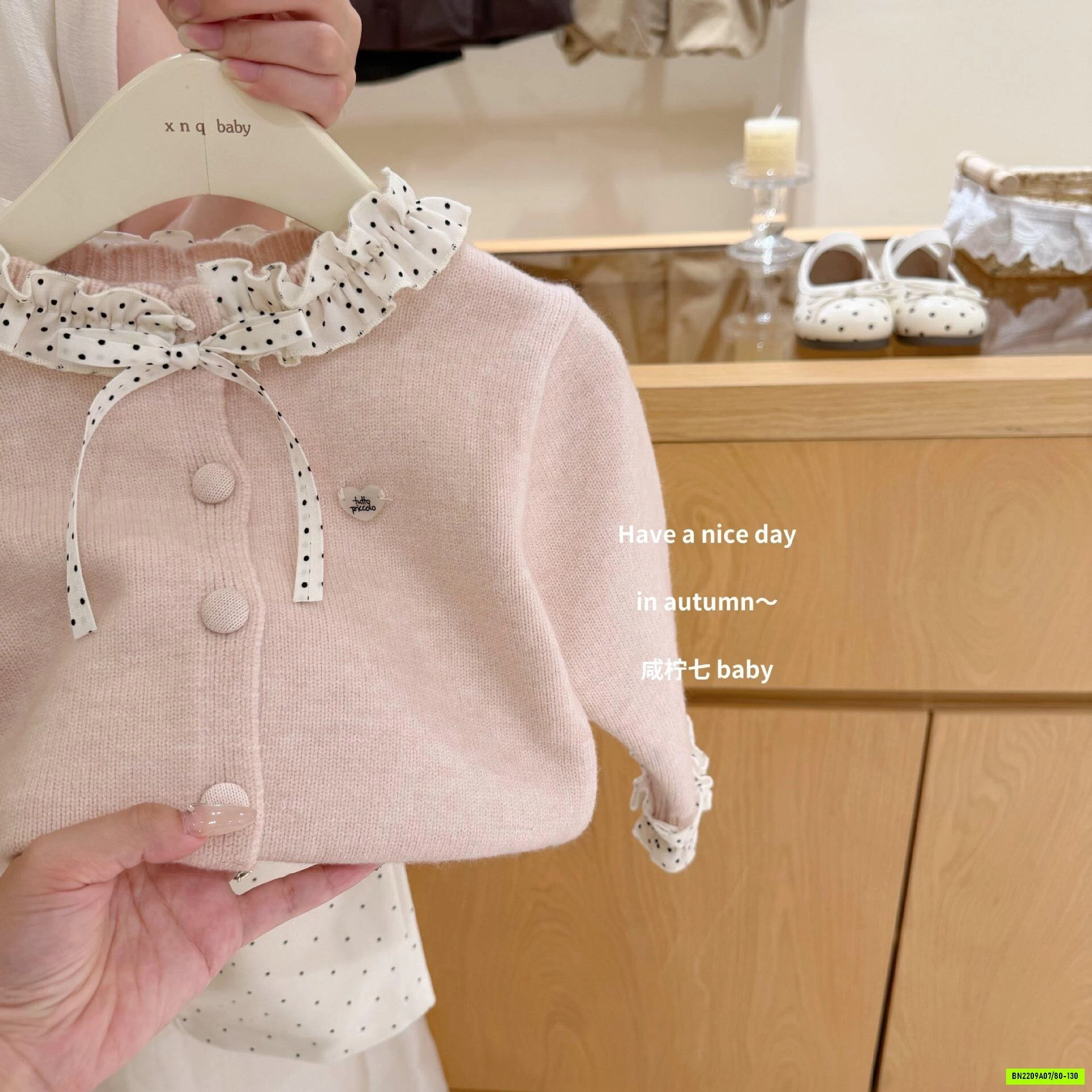 SÉT LEN HỒNG QUẦN BI TBABY