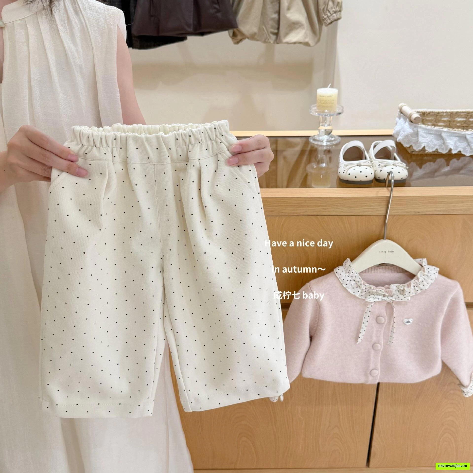 SÉT LEN HỒNG QUẦN BI TBABY