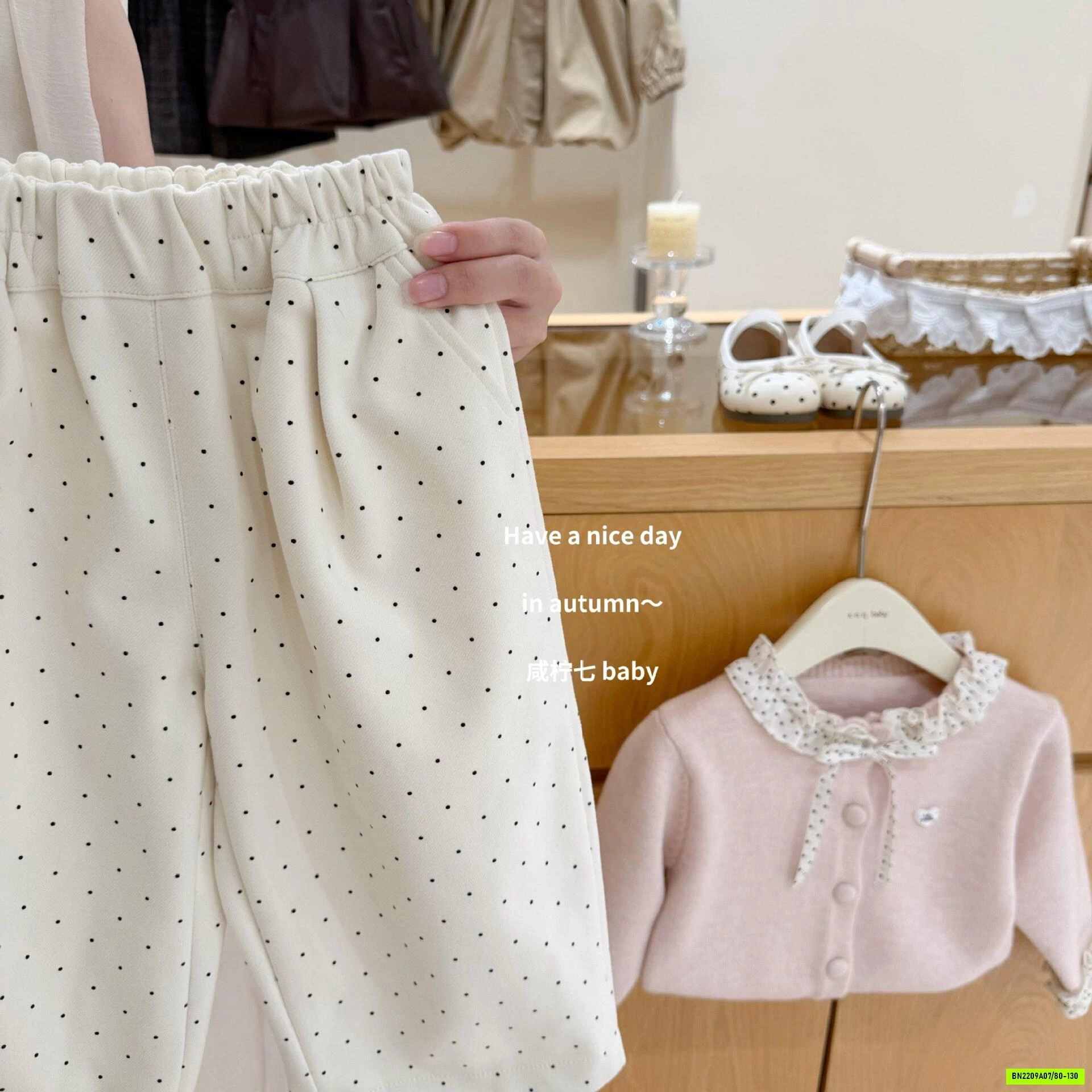 SÉT LEN HỒNG QUẦN BI TBABY