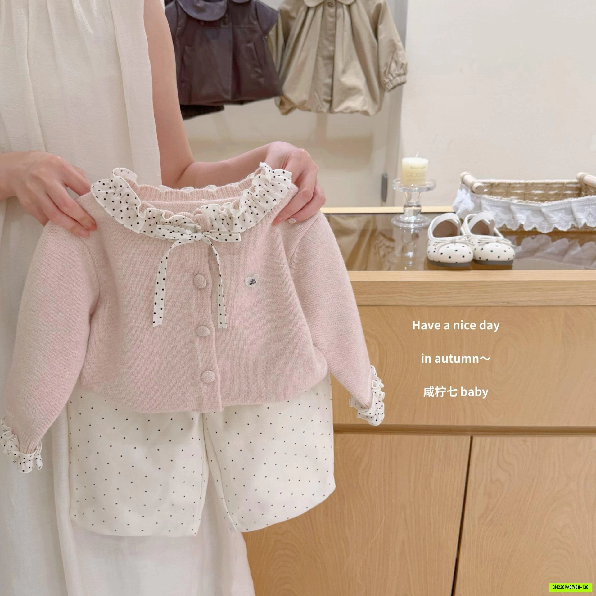 SÉT LEN HỒNG QUẦN BI TBABY