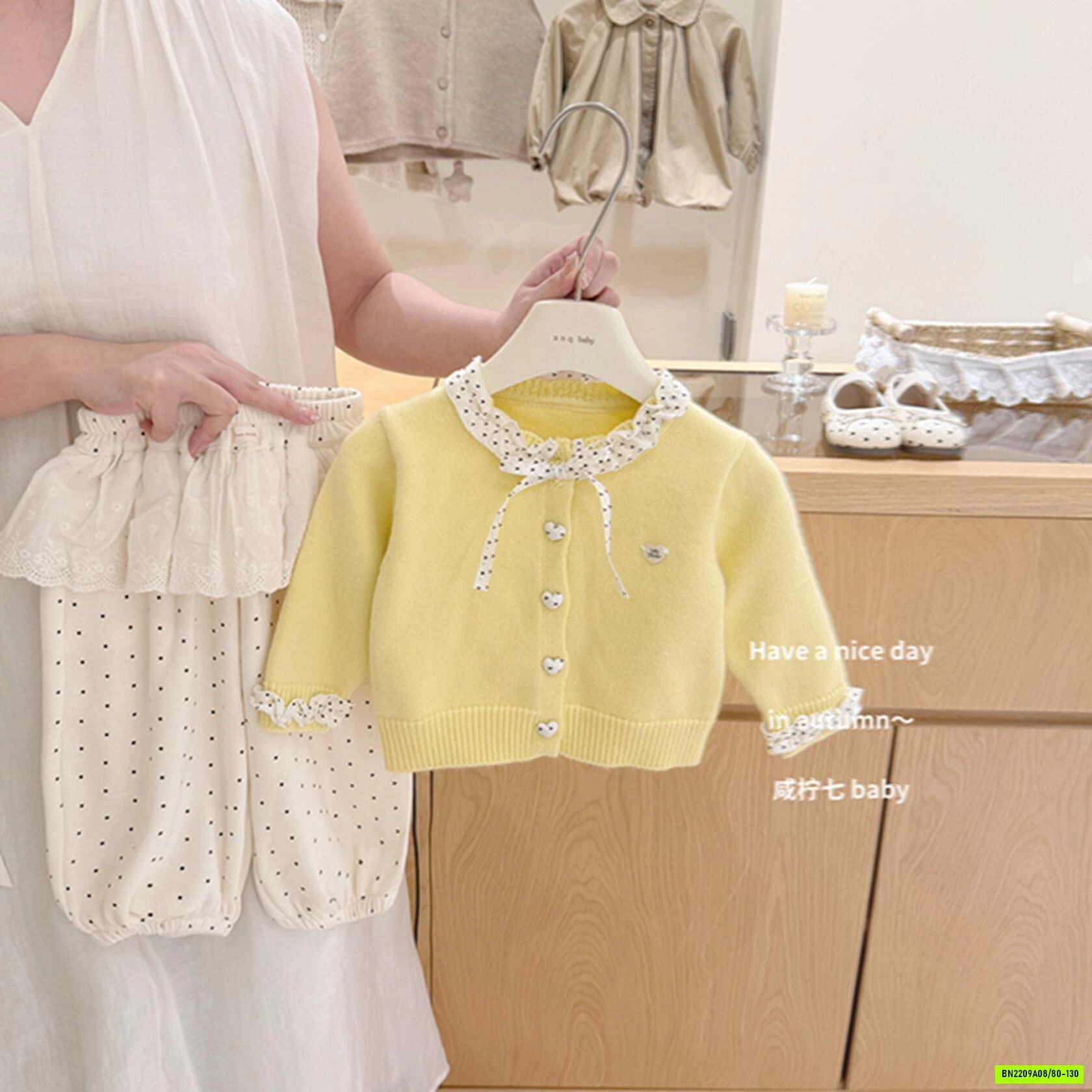 SÉT LEN HỒNG QUẦN BI TBABY