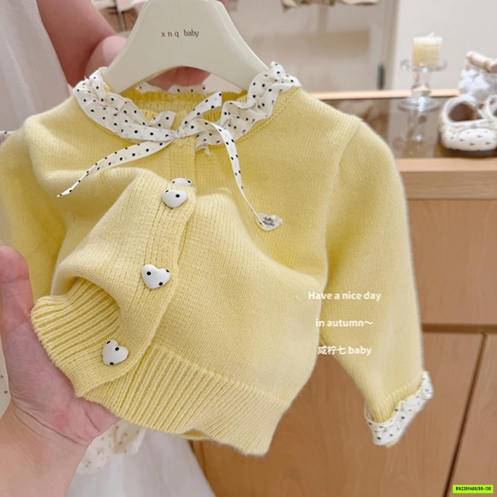 SÉT LEN HỒNG QUẦN BI TBABY