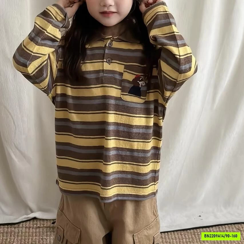 ÁO THUN POLO KẺ PHỐI MÀU
