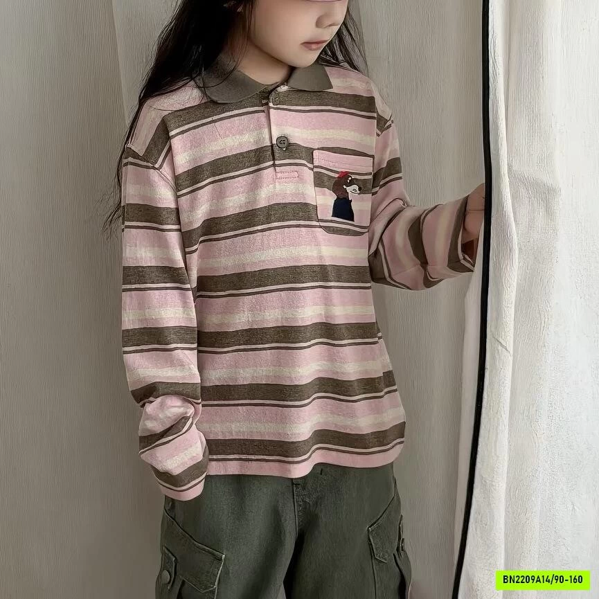 ÁO THUN POLO KẺ PHỐI MÀU