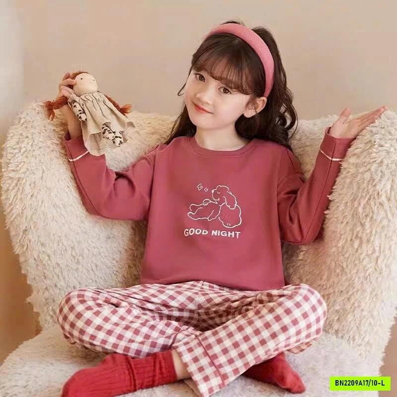 BỘ MẶC NHÀ HOẠT HÌNH CHO BÉ