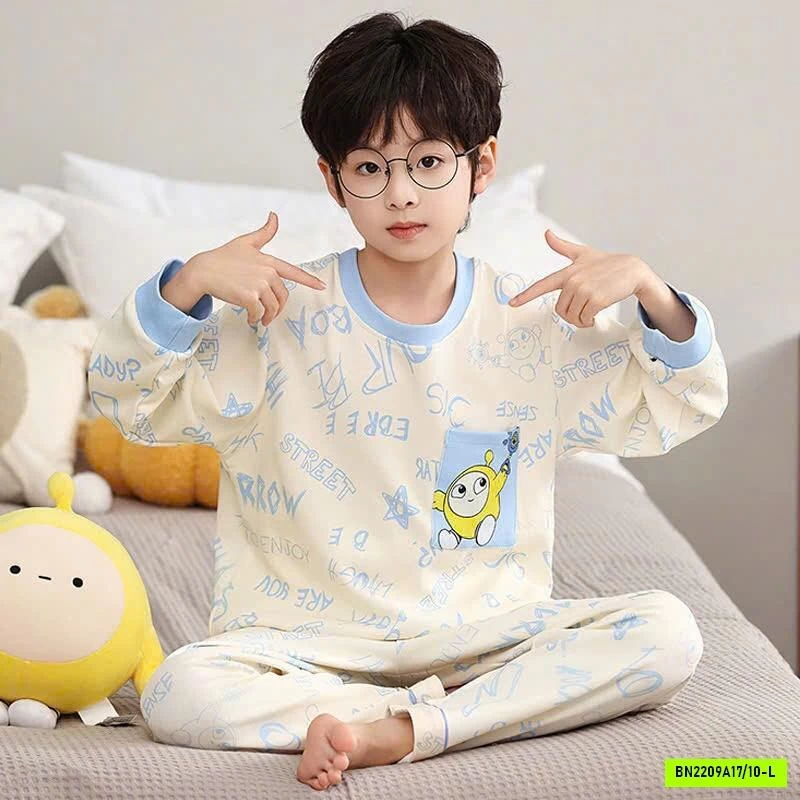 BỘ MẶC NHÀ HOẠT HÌNH CHO BÉ