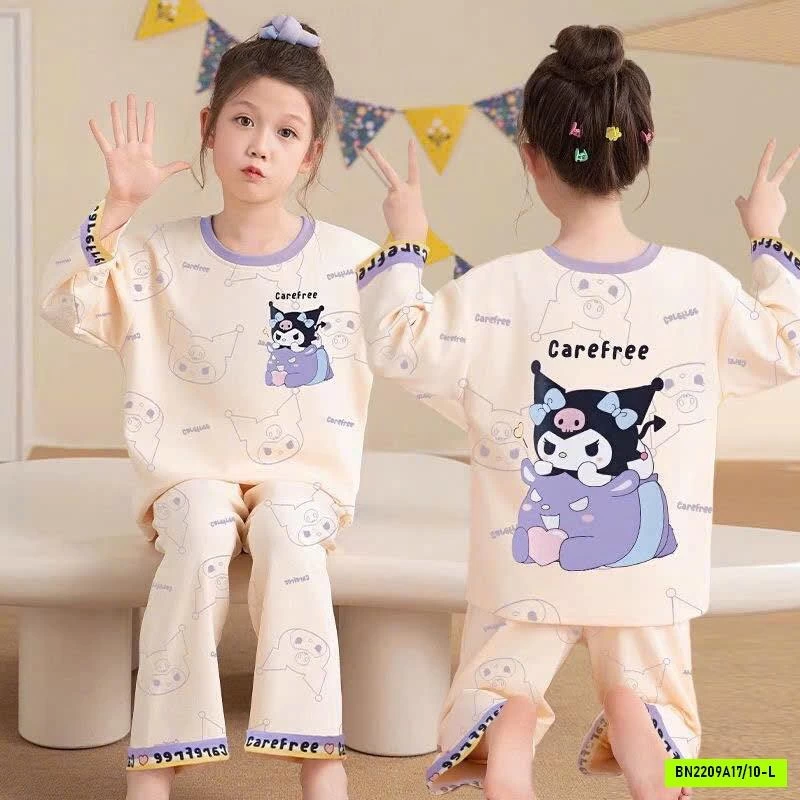 BỘ MẶC NHÀ HOẠT HÌNH CHO BÉ
