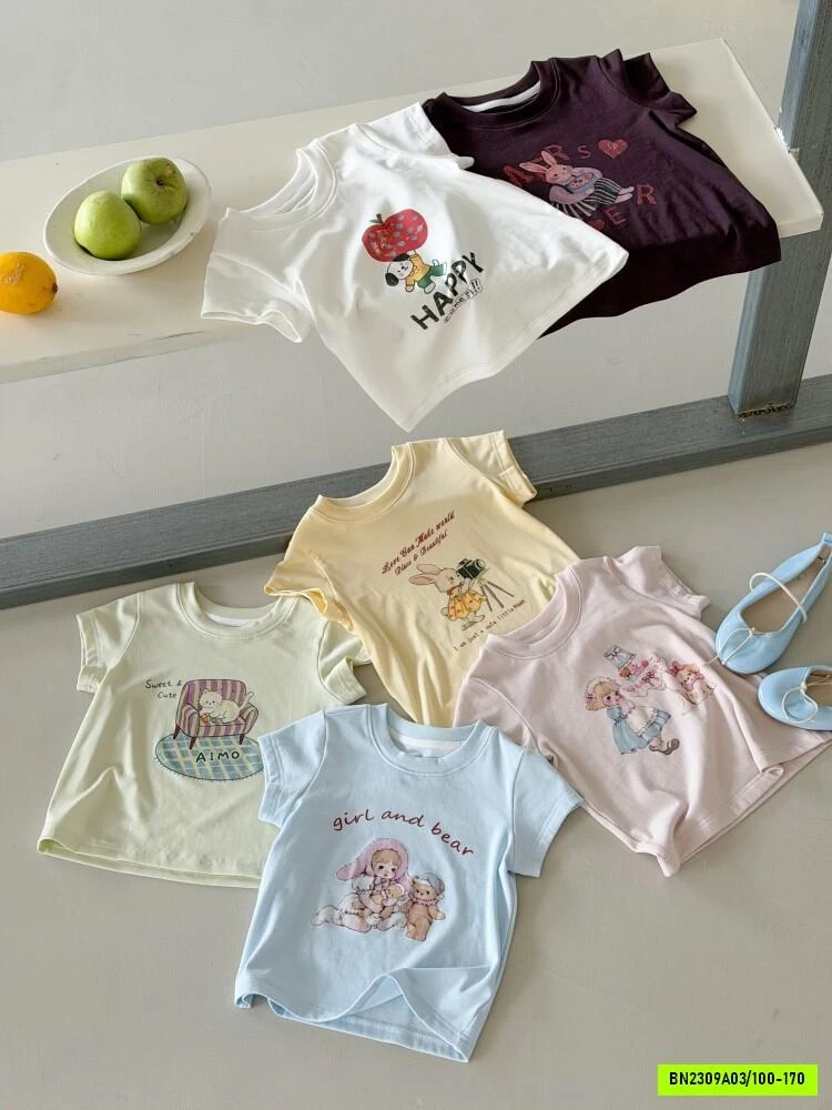 ÁO THUN DÁNG CROPTOP 6 MẪU AMBB