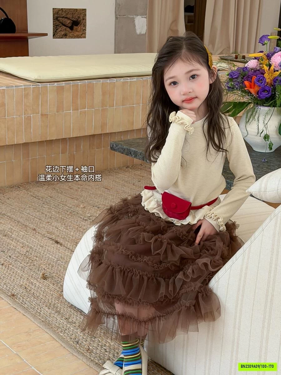 ÁO THUN VIỀN BÈO 26E062 AMBB