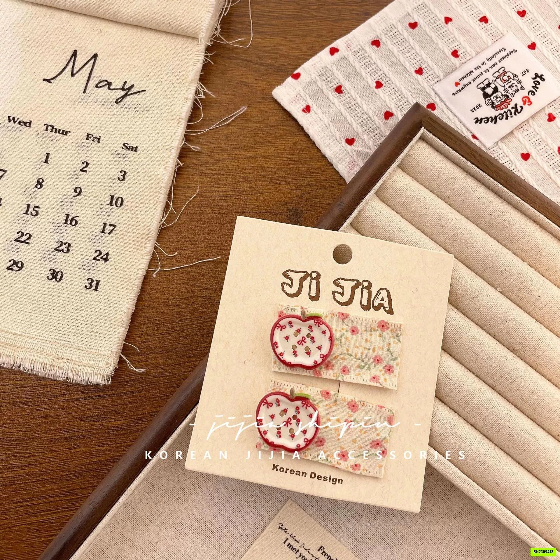 BÌA 2 KẸP TÓC HÀN QUỐC DỄ THƯƠNG