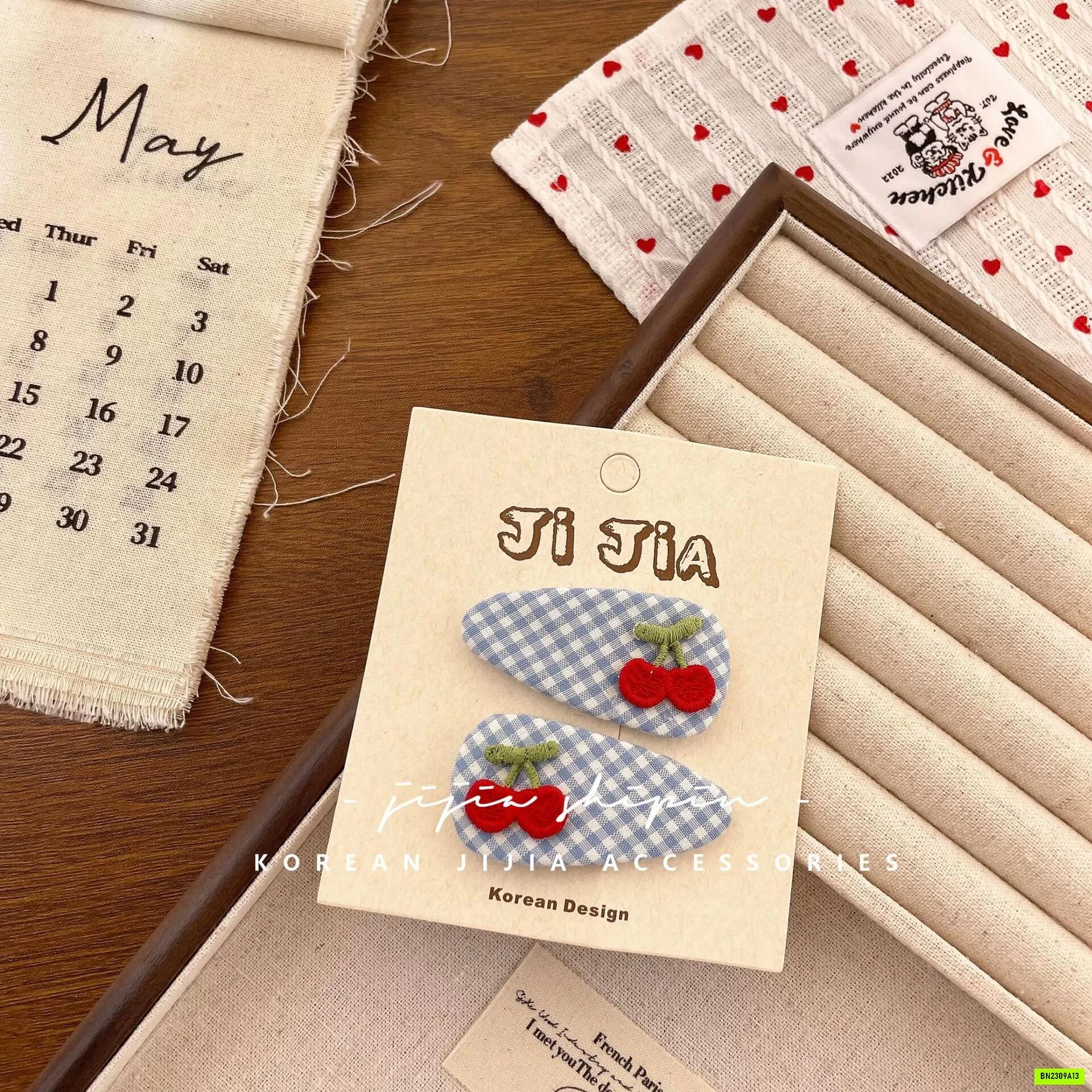 BÌA 2 KẸP TÓC HÀN QUỐC DỄ THƯƠNG