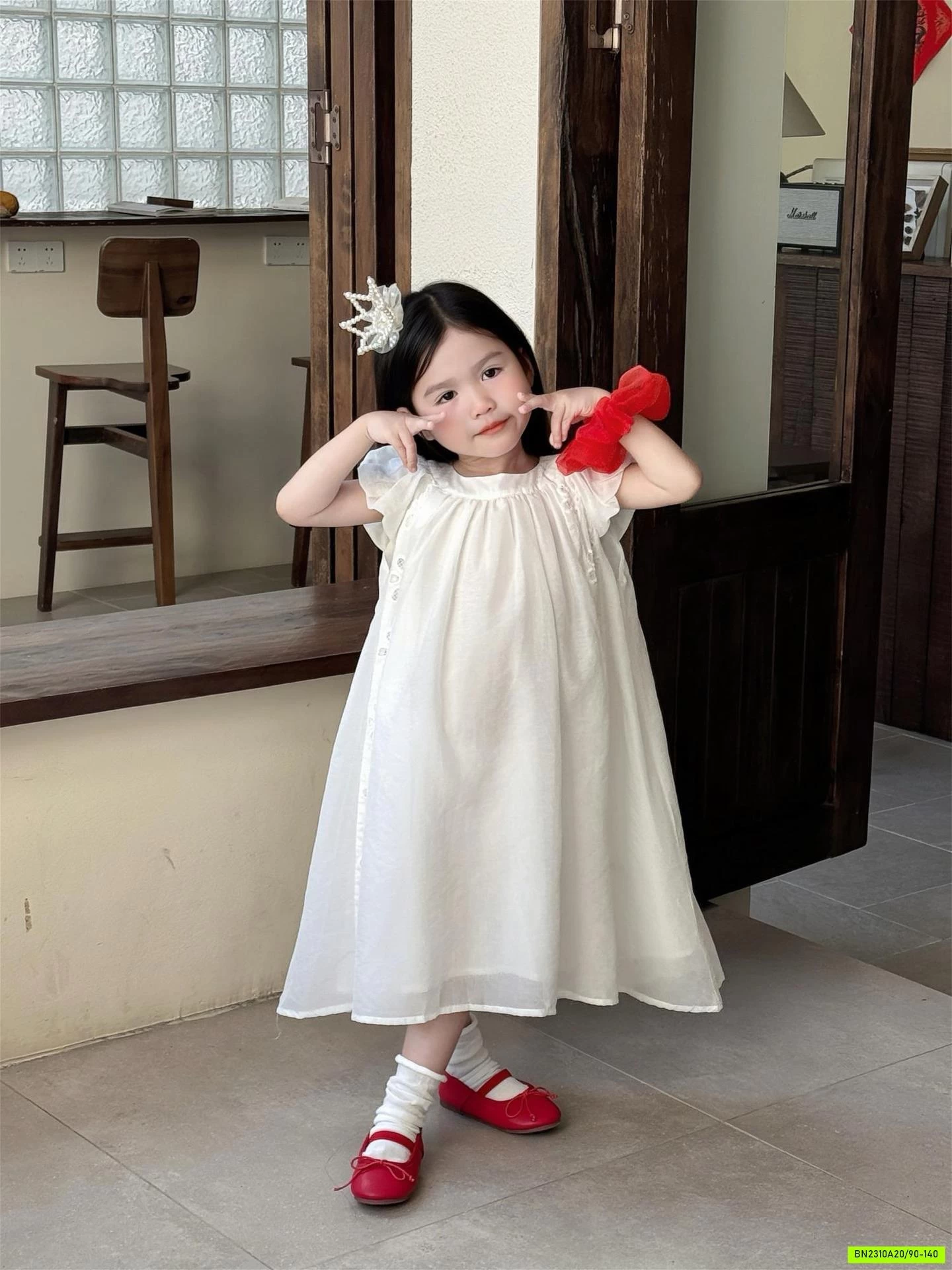 ĐẦM VOAN TIỂU THƯ TAY BỒNG