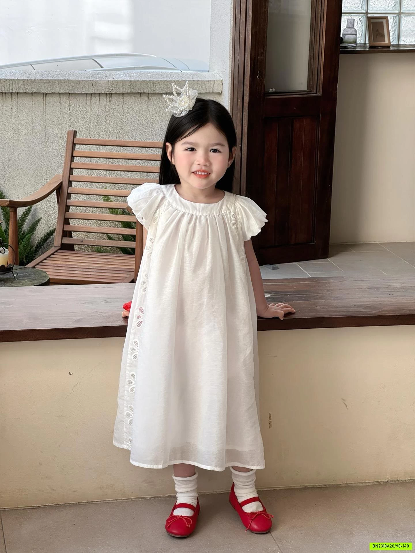 ĐẦM VOAN TIỂU THƯ TAY BỒNG