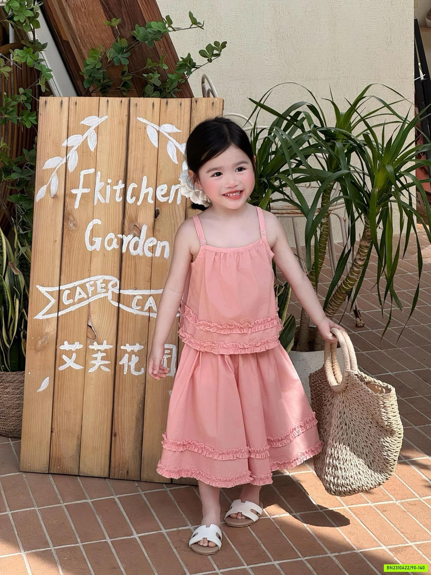 SÉT 2 DÂY BÉ GÁI XINH YÊU