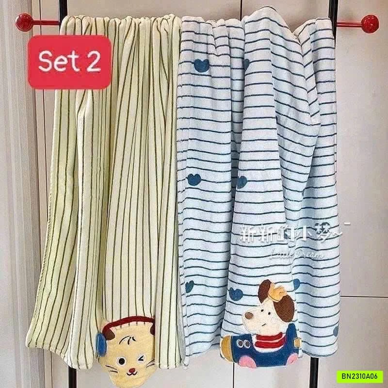 COMBO KHĂN TẮM DỄ THƯƠNG