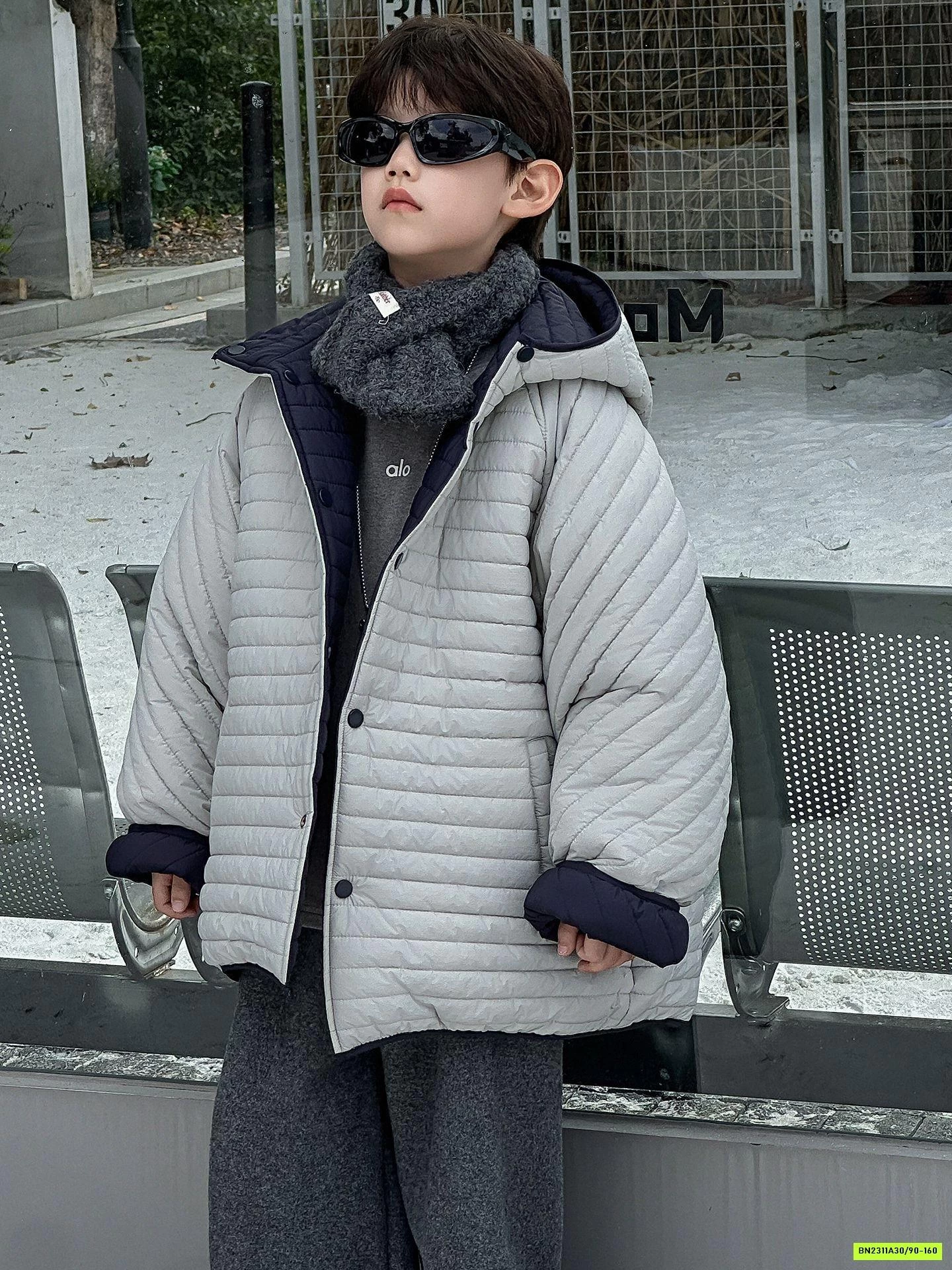 KHOÁC PHAO TRẦN TRÁM SIÊU NHẸ 2 MẶT CAO CẤP