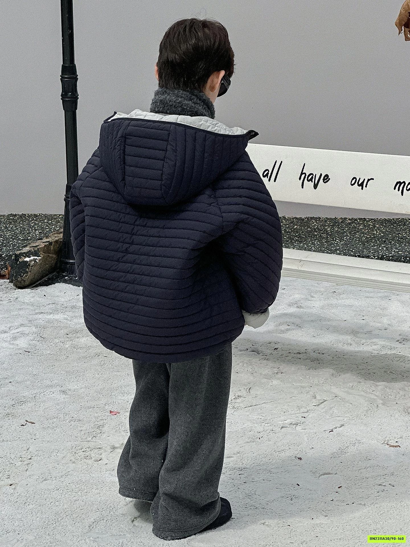 KHOÁC PHAO TRẦN TRÁM SIÊU NHẸ 2 MẶT CAO CẤP