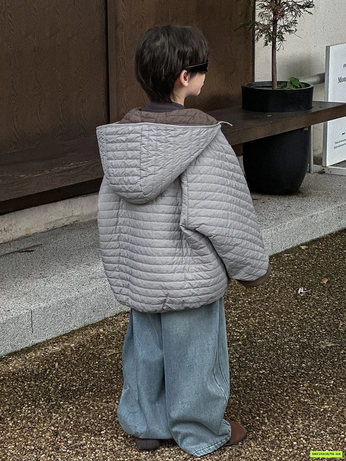 KHOÁC PHAO TRẦN TRÁM SIÊU NHẸ 2 MẶT CAO CẤP