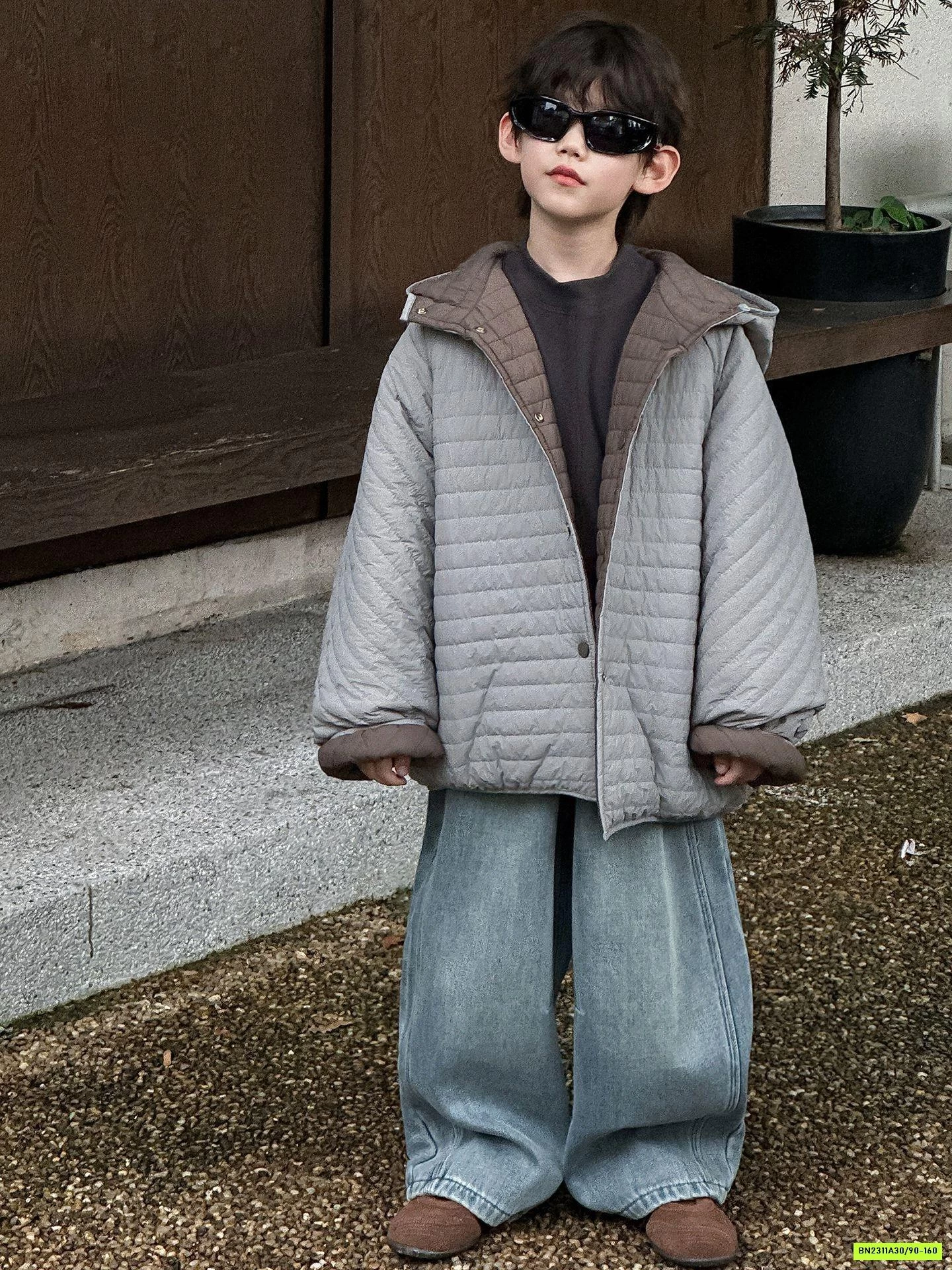 KHOÁC PHAO TRẦN TRÁM SIÊU NHẸ 2 MẶT CAO CẤP