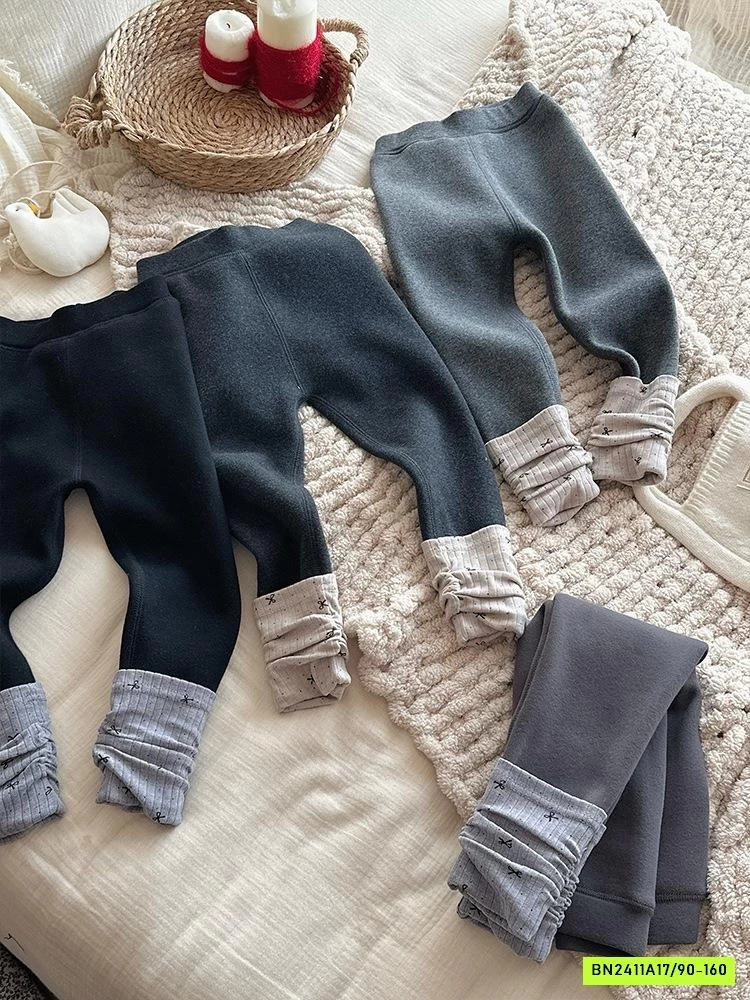 QUẦN LEGGING GIẢ TẤT LÓT NHUNG