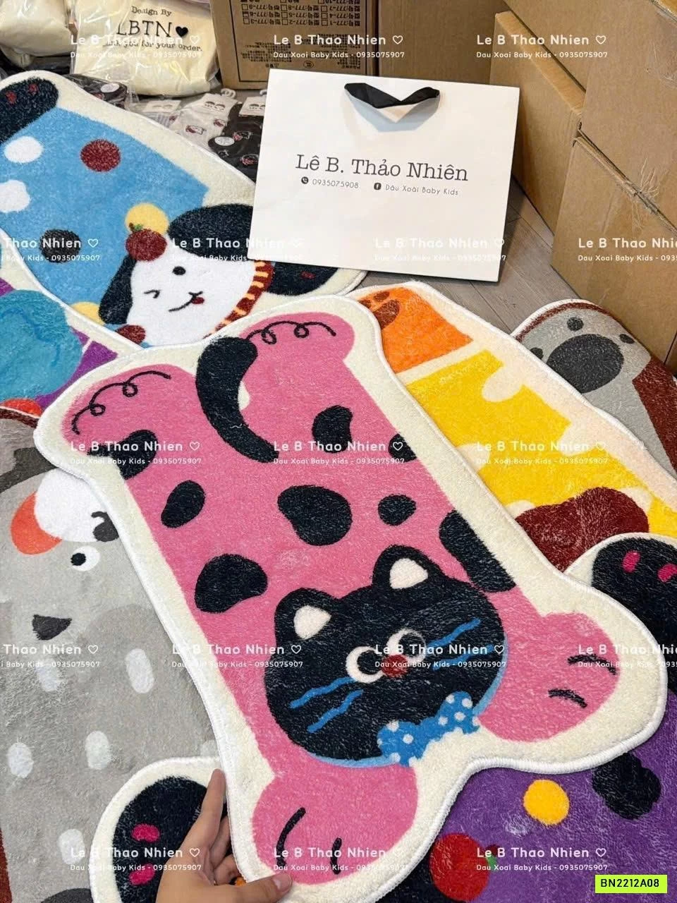 THẢM CHÂN KUTE GIẢ CASHME