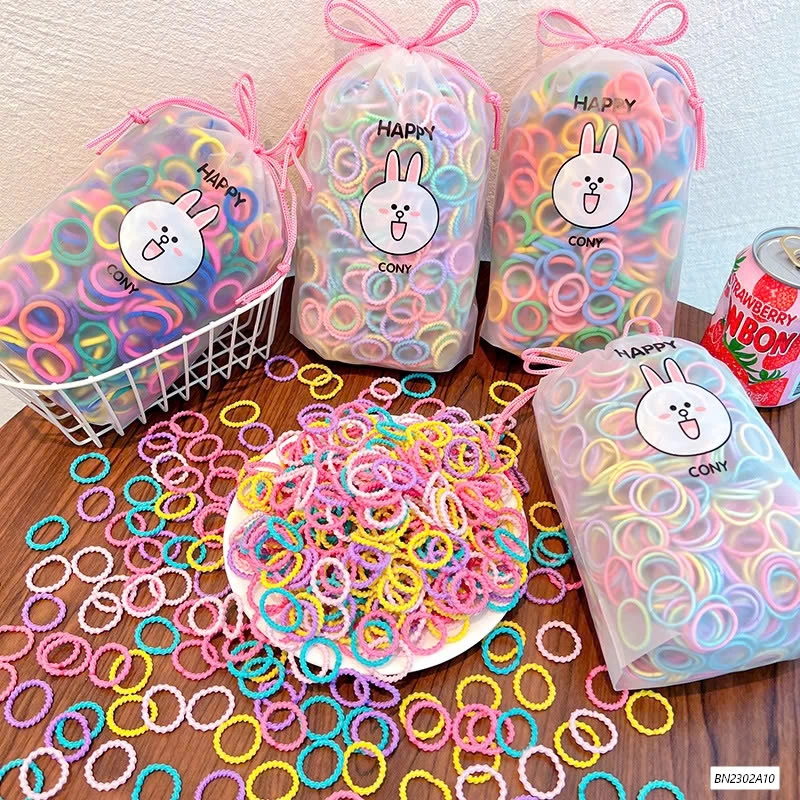 TÚI 300 CHUN BUỘC TÓC SẮC MÀU