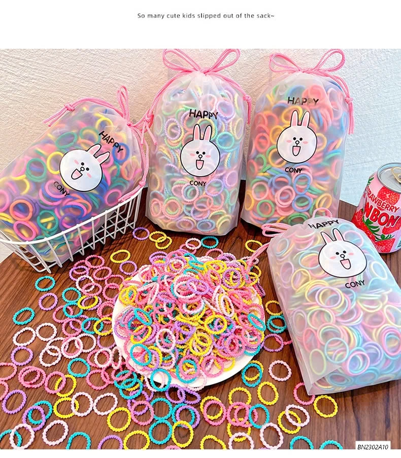 TÚI 300 CHUN BUỘC TÓC SẮC MÀU