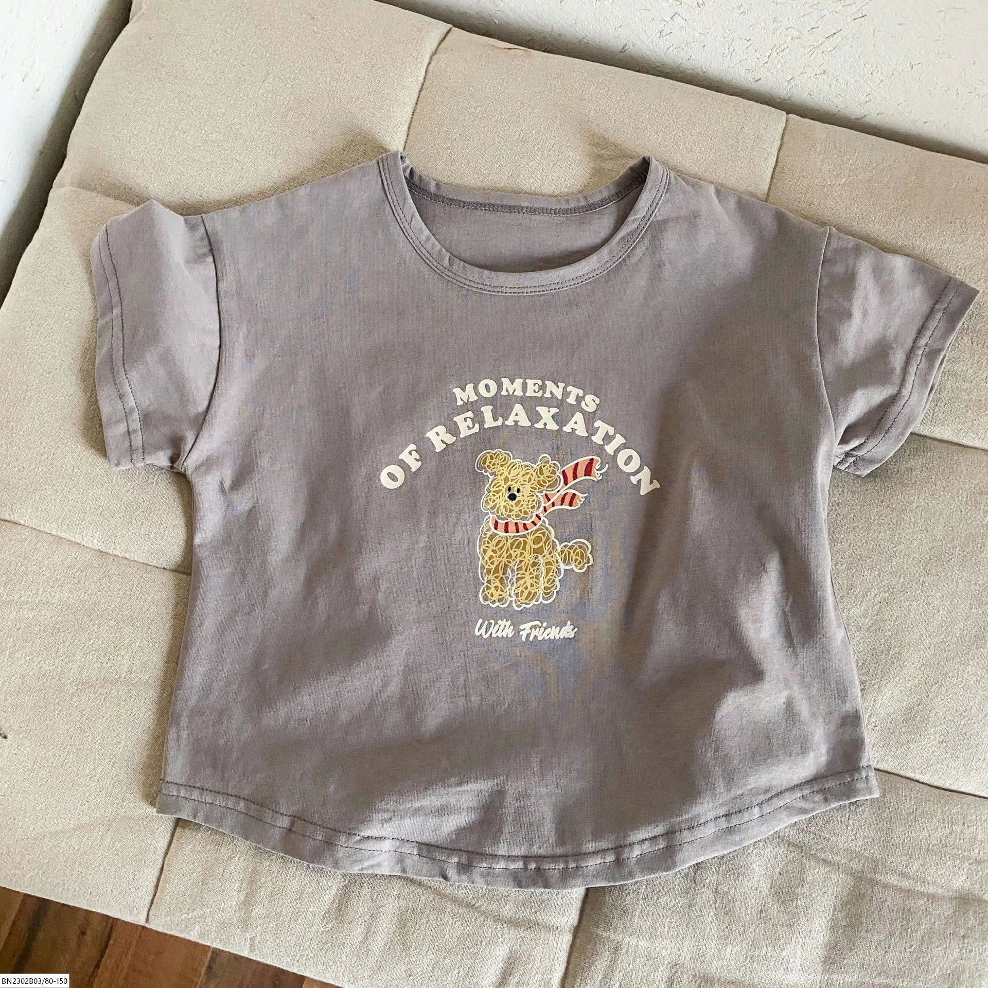 ÁO THUN HÈ HOẠT HÌNH BASIC