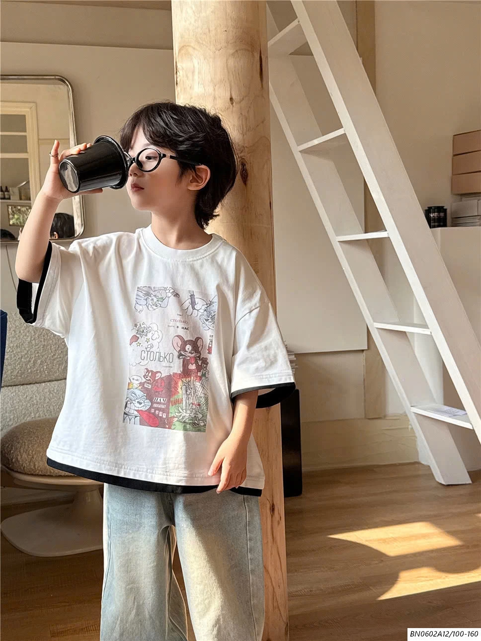 ÁO THUN TOM&JERRY SNIDOLS