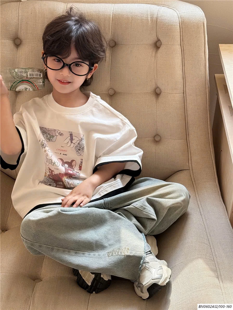 ÁO THUN TOM&JERRY SNIDOLS