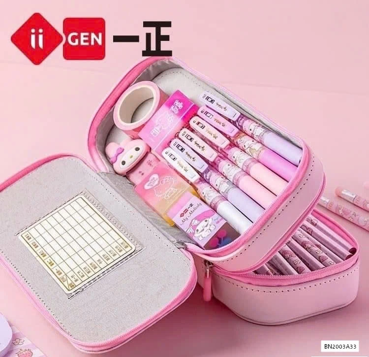 HỘP BÚT 3D 2 TẦNG