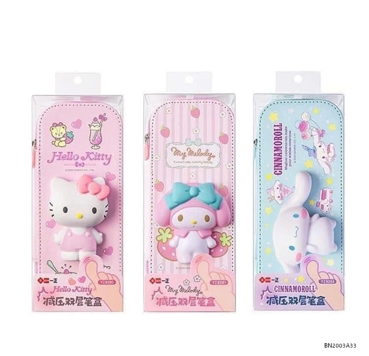 HỘP BÚT 3D 2 TẦNG