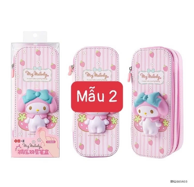 HỘP BÚT 3D 2 TẦNG