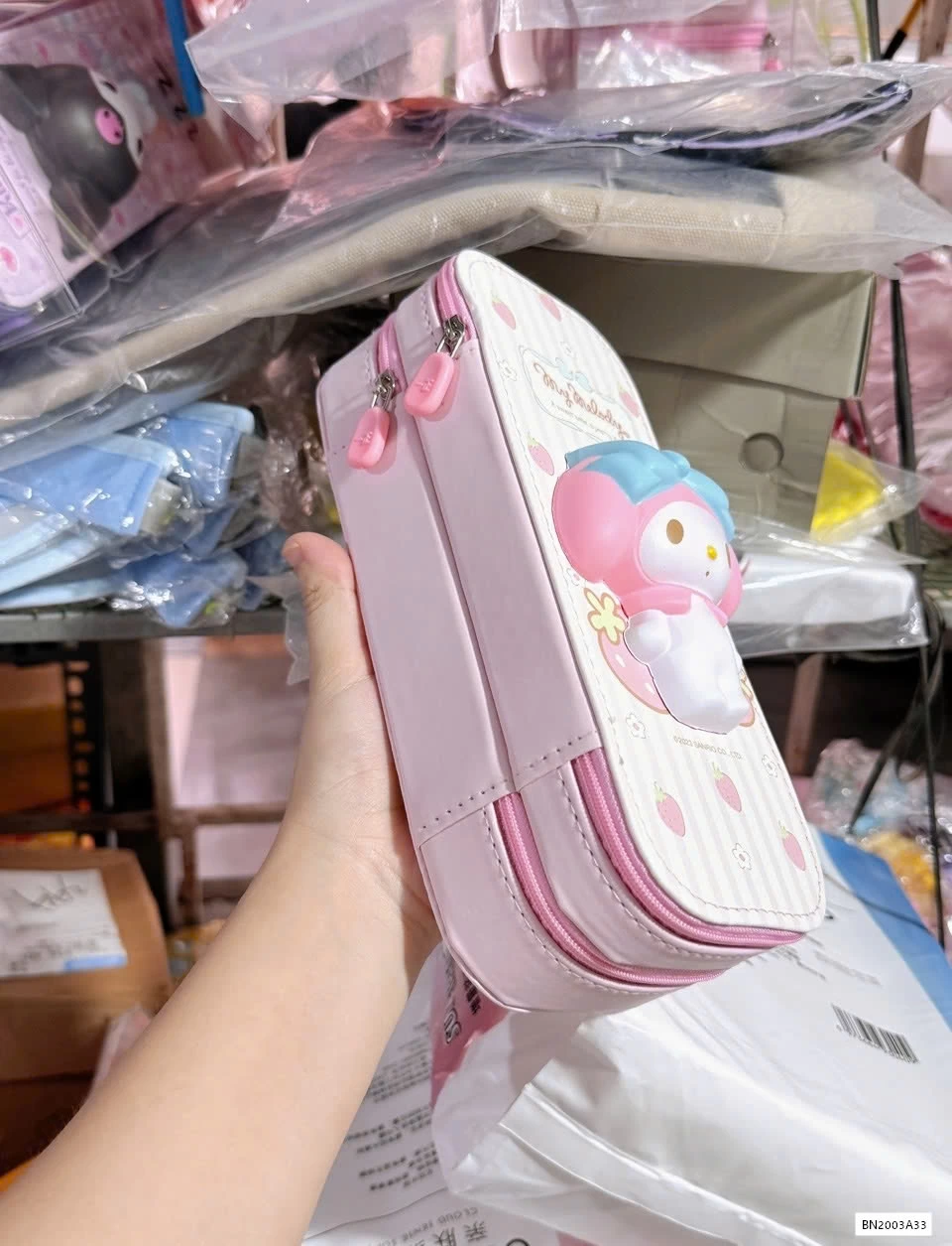 HỘP BÚT 3D 2 TẦNG