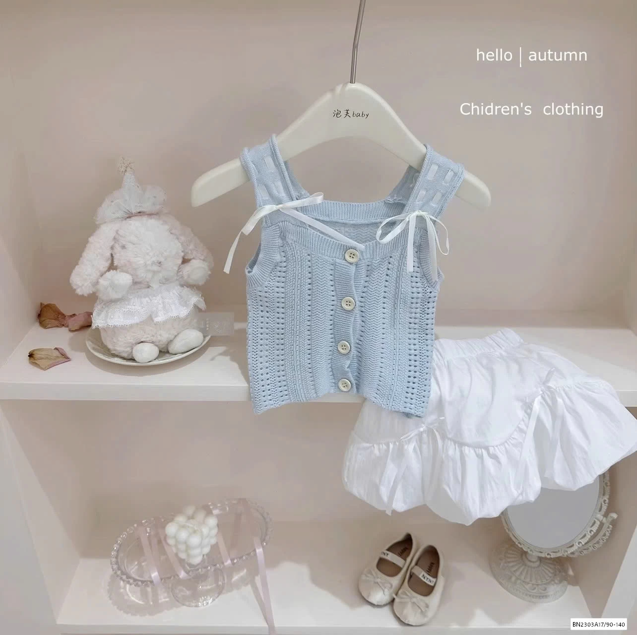 MONTOGHI 2 DÂY MIX QUẦN VÁY