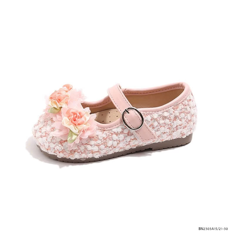 GIÀY BÚP BÊ HOA NỔI QUAI DÁN