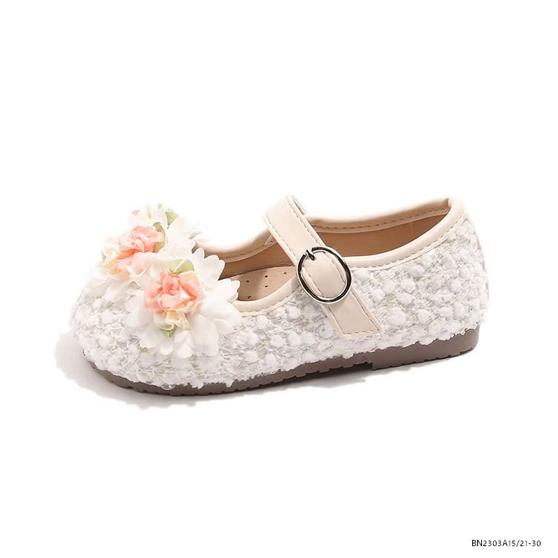 GIÀY BÚP BÊ HOA NỔI QUAI DÁN