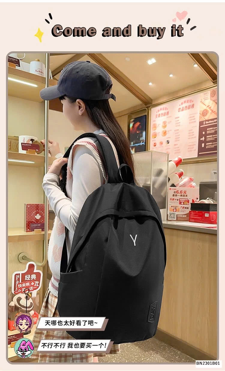 BALO VẢI DÙ TRUNG HỌC