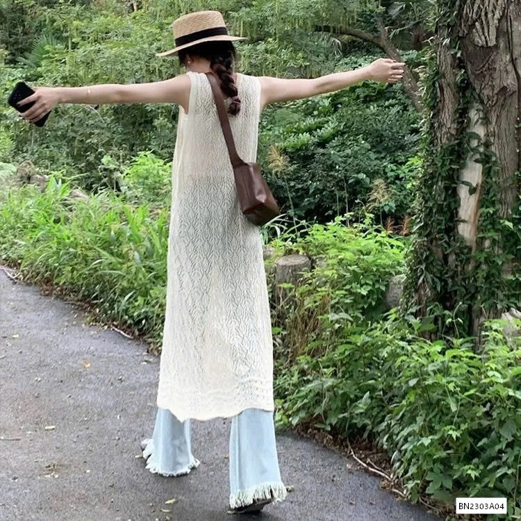 VÁY REN LƯỚI DÀI