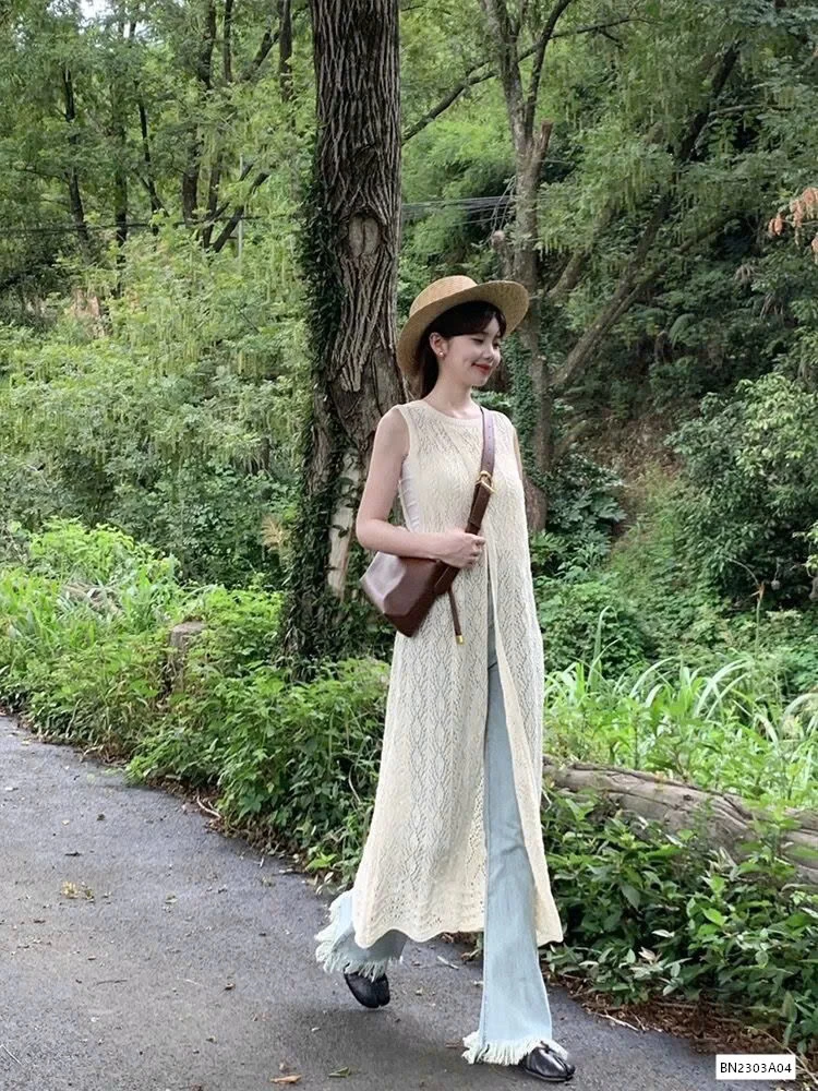 VÁY REN LƯỚI DÀI