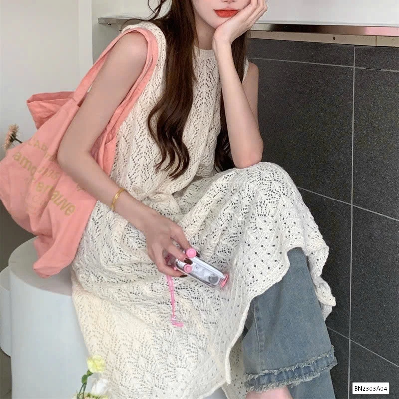 VÁY REN LƯỚI DÀI