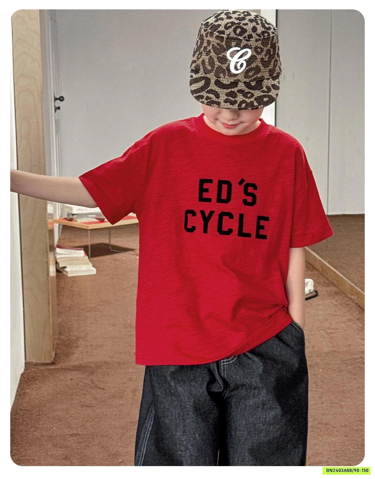 ÁO THUN XƯỚC IN CHỮ AOAOKIDS