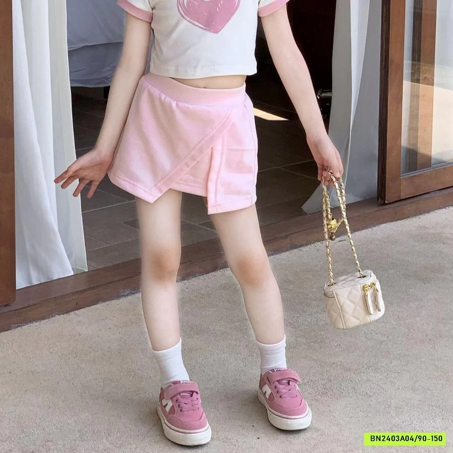 SÉT CROPTOP TRÁI TIM MXX CV HỒNG