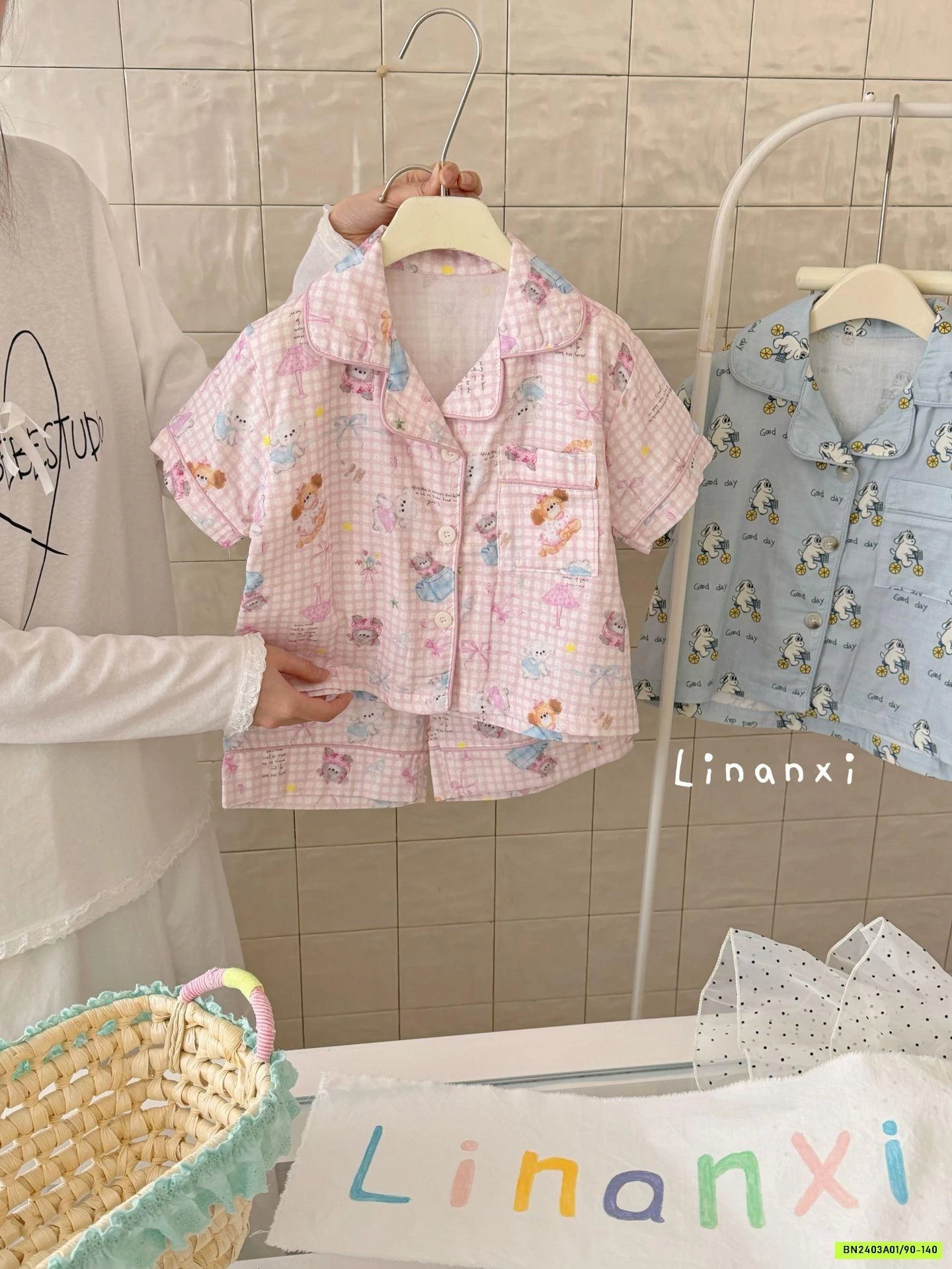 PIZAMA THÔ ĐŨI DỄ THƯƠNG LINANXI