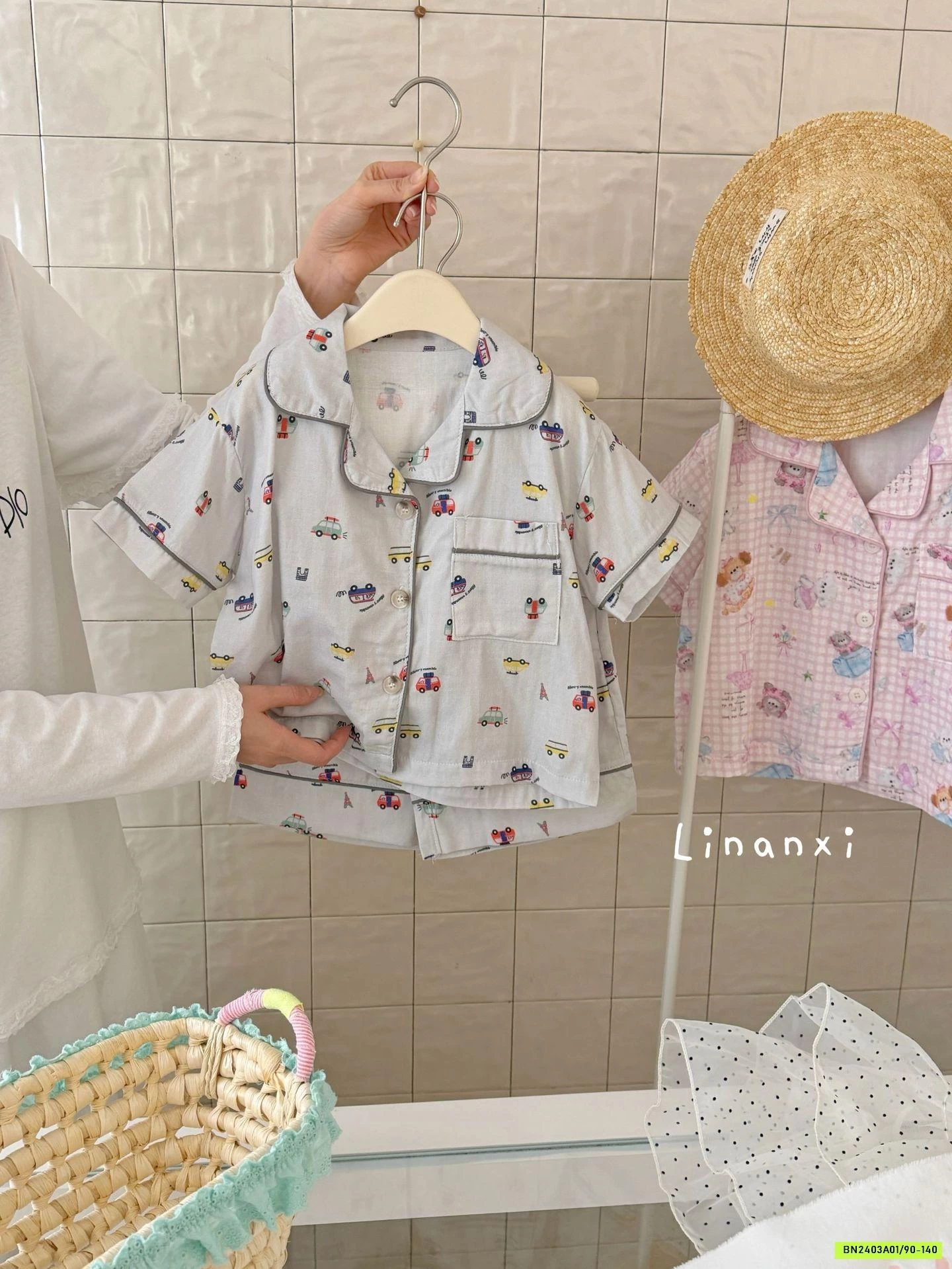 PIZAMA THÔ ĐŨI DỄ THƯƠNG LINANXI